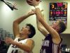 Stuarts Draft's #44, Taylor Reed battles Luray's #34 Josh Good in the early minutes of the first quarter during their boys basketball game Monday, Jan. 11, 2016
