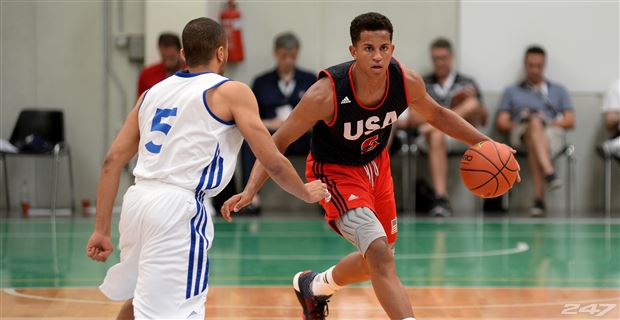 Guard Frank Jackson, playing for the US basketball team. (Photo: 247Sports)