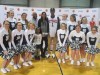 Kobi Jordan-Simmons is joined by his family and the St. Francis cheerleaders after he is presented with his McDonald's All American Game jersey (Photo: McDonald's All American Game)