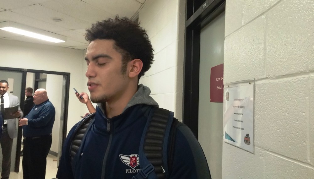 Markus Howard scored 23 of his team-high 25 points in the second half to lead Findlay Prep (Henderson, Nev.) past Athlete Institute 73-59 on Saturday at the Hoophall Classic in Springfield, Mass. (Photo: Jim Halley/USA TODAY High School Sports)