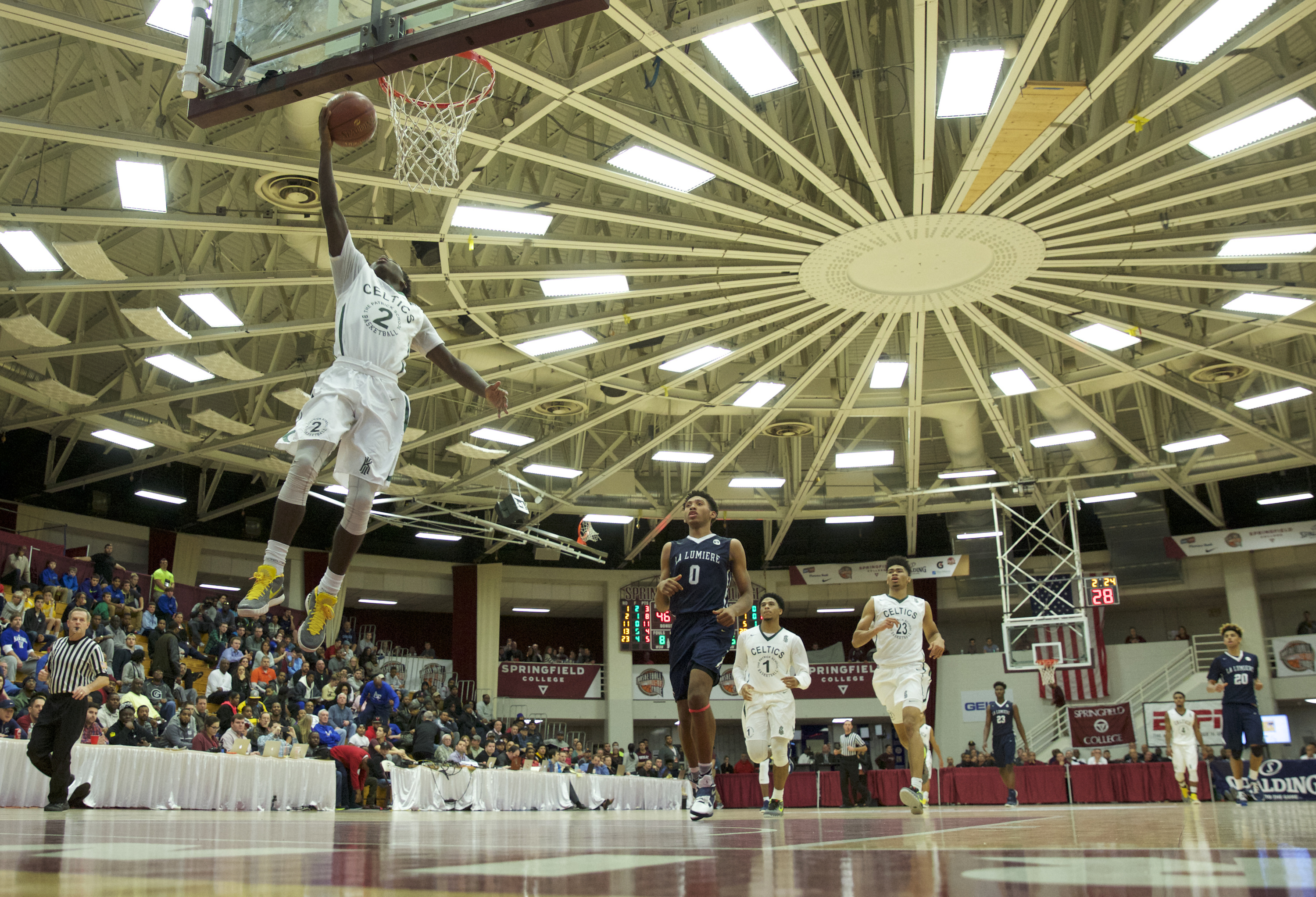 There was plenty of action at the Hoophall Classic (Photo: David Butler II, USA TODAY Sports)