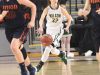 Wilson Memorial's Lexi Deffenbaugh takes the ball downcourt during the Group 2A state semifinals played in Richmond on Thursday, March 10, 2016. Wilson lost to Union, 54-41.