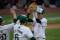 Mike Weaver/special to the c-j North Bullitt's winning pitcher, Ryan Henson, is congratulated after the win. North Bullitt's winning pitcher, Ryan Henson, is congratulated after the KHSAA state baseball tournament game between North Bullitt and Hopkinsville at Whitaker Bank Park in Lexington on Monday, June 01, 2015.