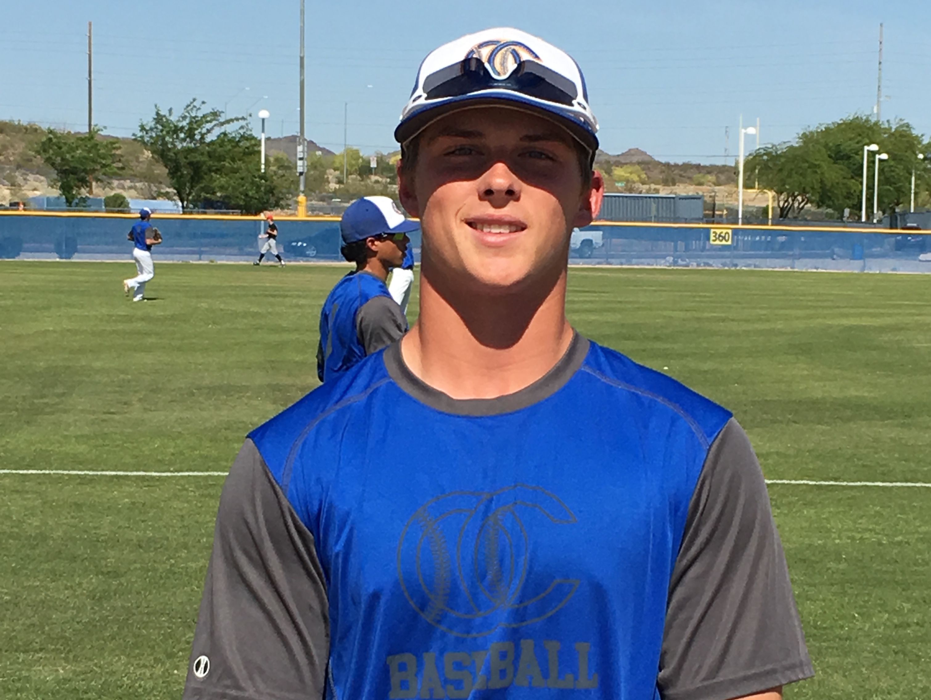 Nolan Gorman, from Phoenix Sandra Day O'Connor, is azcentral sports' Male Athlete of the Week, presented by La-Z-Boy Furniture Galleries, from April 14-21.