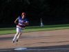 St. Clair Saints' Riley Gleason rounds third base Monday, June 19, during the SC4 Blue Water Area All-Star Game at Sanborn Park.