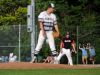 Sanduskys' Brandon Potter waits for a pitch on first base Monday, June 19, during the SC4 Blue Water Area All-Star Game at Sanborn Park.