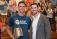 Texas Rangers pitcher Cole Hamels presented Dallas Jesuit pitcher Kyle Muller with the Gatorade National Baseball Player of the Year award Monday. (Photo: Trent Musho, Gatorade)