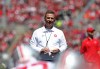 Apr 16, 2016; Columbus, OH, USA; Ohio State head coach Urban Meyer looks on prior to the Ohio State spring game at Ohio Stadium. Mandatory Credit: (Photo: Aaron Doster. USA TODAY Sports)