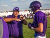 Waynesboro football coach Derek McDaniel, left, said he'll have fewer "two-a-day" practices with his players because of the earlier start to the school year.