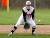 Armada's Mitch Ruczynski fields the ball during a baseball game Thursday, April 28, 2016 at Armada High School.