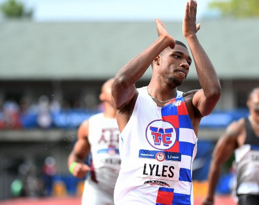 Noah Lyles of T.C. Williams set a new prep record in finishing fourth in the 200-meters at the U.S. Olympic Trials (Photo: John Lang/USA TODAY Sports)