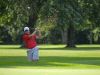 Matthew Bayer, of Macomb, hits out of the sand Monday, Aug 1, during the Tournament of Champions at the Port Huron Elks Golf Course.