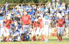 Trevor Robertson from Wellington (Texas) is 6-11 (Photo: Ginger Wilson, TexasHSFootball.com)