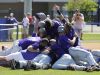 CPA players celebrate after beating Knoxville Catholic 2-1, to win the Class AA baseball title in 2015.