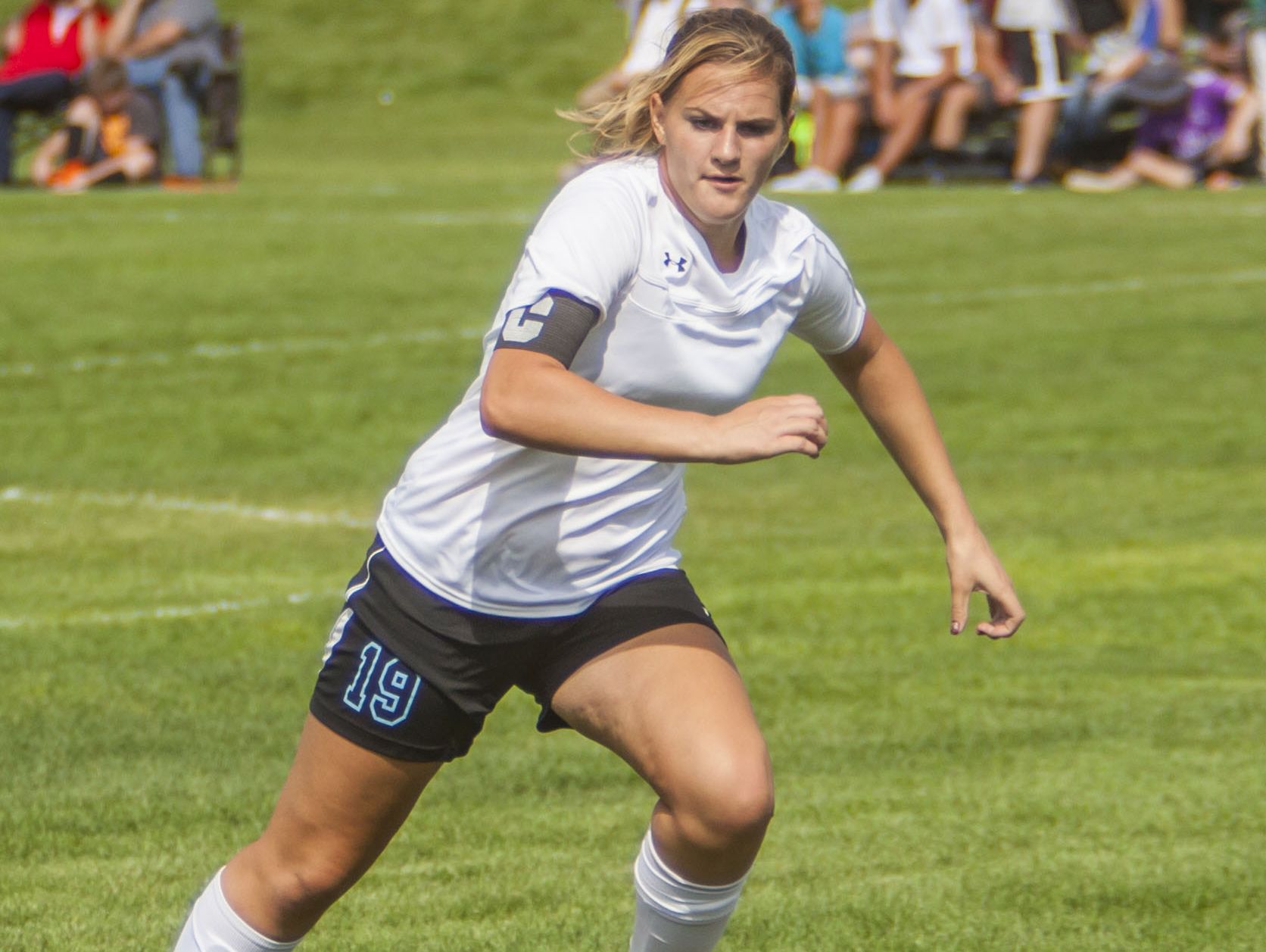 Canyon View won its fourth consecutive game Tuesday as the Falcons took down Juab 5-0 at home. Mia Smith scored two goals and keeper Jessica Hinck earned the shutout for the Falcons.