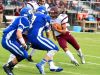 Stuarts Draft's Xzavier Gunn runs the football during a football game played in Fort Defiance on Friday, Sept. 2, 2016.