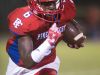Pine Forest High's Chris Williams, (No.6) takes the opening kickoff back for a touchdown against Gulf Breeze High Friday night.