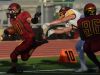 Roosevelt's Austin Johnson runs toward the end zone while Harrisburg's Logan Warzecha tries to stop him during their game on Friday at Howard Wood Field.