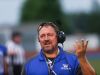Walled Lake Western's head coach Mike Zdebski on the sideline against Northville on Monday, September 9, 2016, at Warriors Stadium in Walled Lake, MI.