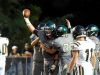 Wilson Memorial's Xavier Black holds up the football after recovering a fumble for a game turnover during a football game played in Fishersville on Friday, Sept. 23, 2016.