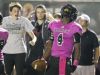 David Bell celebrates the game winning score he just made for Warren Central High School, Ben Davis at Warren Central High School football, Indianapolis, Friday, Sept. 16, 2016. WCHS won 35-34.