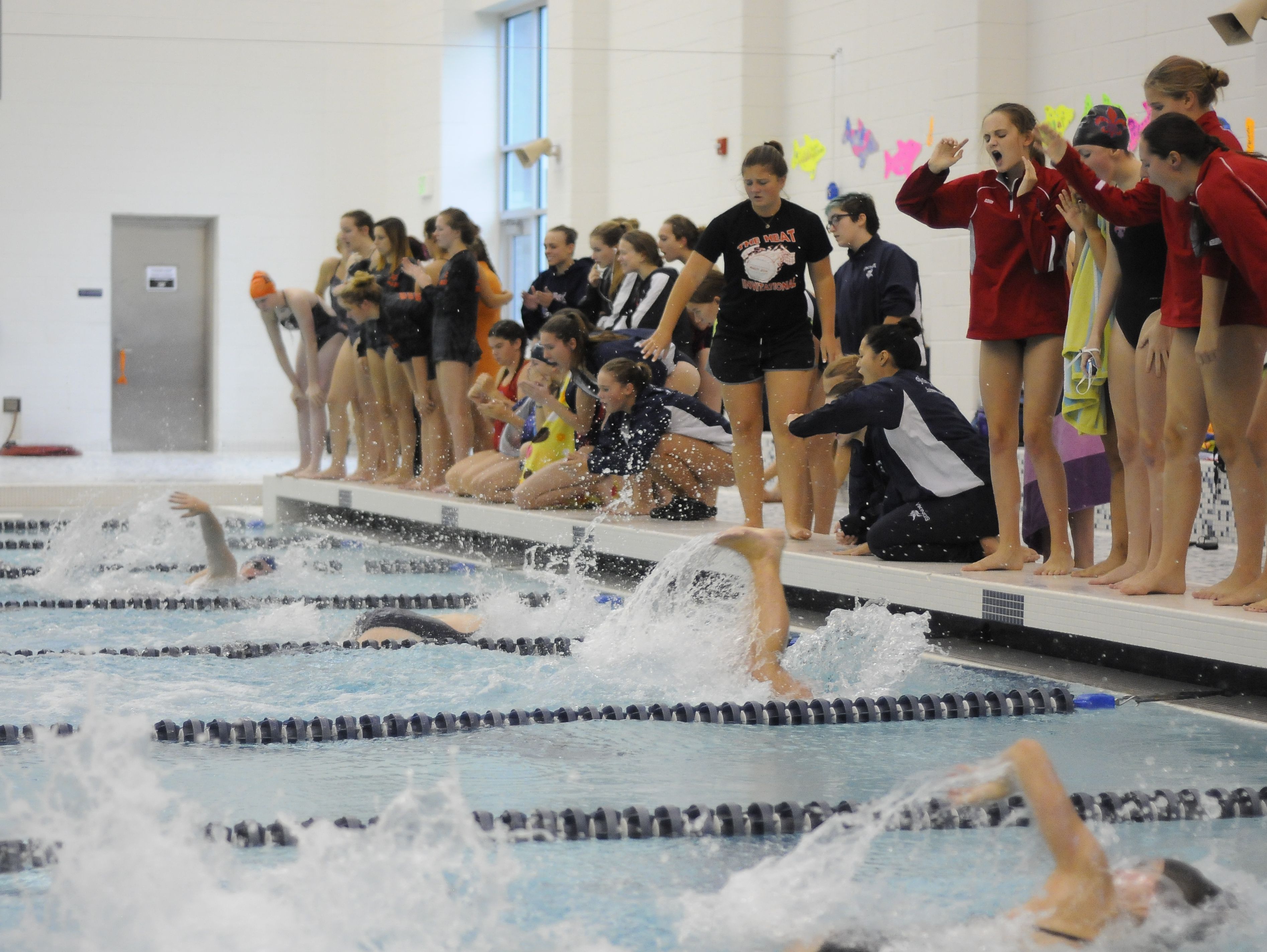 St. Clair girls swimming dominates in county meet USA TODAY High