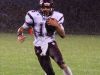 Stuarts Draft's Xzavier Gunn runs the ball during the first half of Friday night's game against Stonewall Jackson in Quicksburg on Sept. 30, 2016.