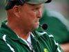 CMR head football coach Gary Lowry watches his team as they take on Flathead High on Friday afternoon at Memorial Stadium.