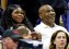 Mike Tyson and daughter Milan watched Novak Djokovic after Tyson allegedly stole an ice cream bar (Photo: Getty Images)