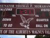 Albertus Magnus scoreboard.