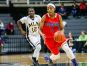 Warren Cousino's Kierra Fletcher drives the ball on a fast break against Detroit Martin Luther King during the MHSAA girls basketball Class A finals at the Breslin Center in East Lansing on Saturday, March 19, 2016.