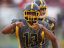Detroit King's Ambry Thomas celebrates his touchdown against Southfield A&T during King's 39-0 win Saturday, Aug. 27, 2016 at Wayne State.