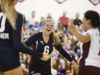 Scenes during the La Quinta varsity volleyball game against Shadow Hills at La Quinta High School on Thursday, September 15, 2016.