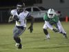 Lehigh's Jalane Nelson runs the ball for the Lightning on Friday night at Fort Myers High School.