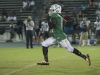 Darrian Felix runs in the first touchdown for Fort Myers on Friday against Lehigh Senior High School.
