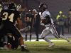 Station Camp's Sirtavious Perry rushes against Hendersonville during Friday's game.