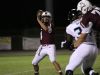 Riverdale quarterback Daniel Ulmer throws the ball during Friday night's district game against Gulf Coast High School.