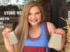 Minden junior Kenzie Ellington holds up two cowbells that will be used at Friday's Minden-Benton game.