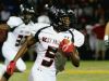 Keyshawn Helton heads for the end zone to score a first quarter TD for West Florida.