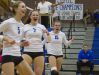 Dixie High and Pine View volleyball compete at Dixie High School Tuesday, Oct. 11, 2016.