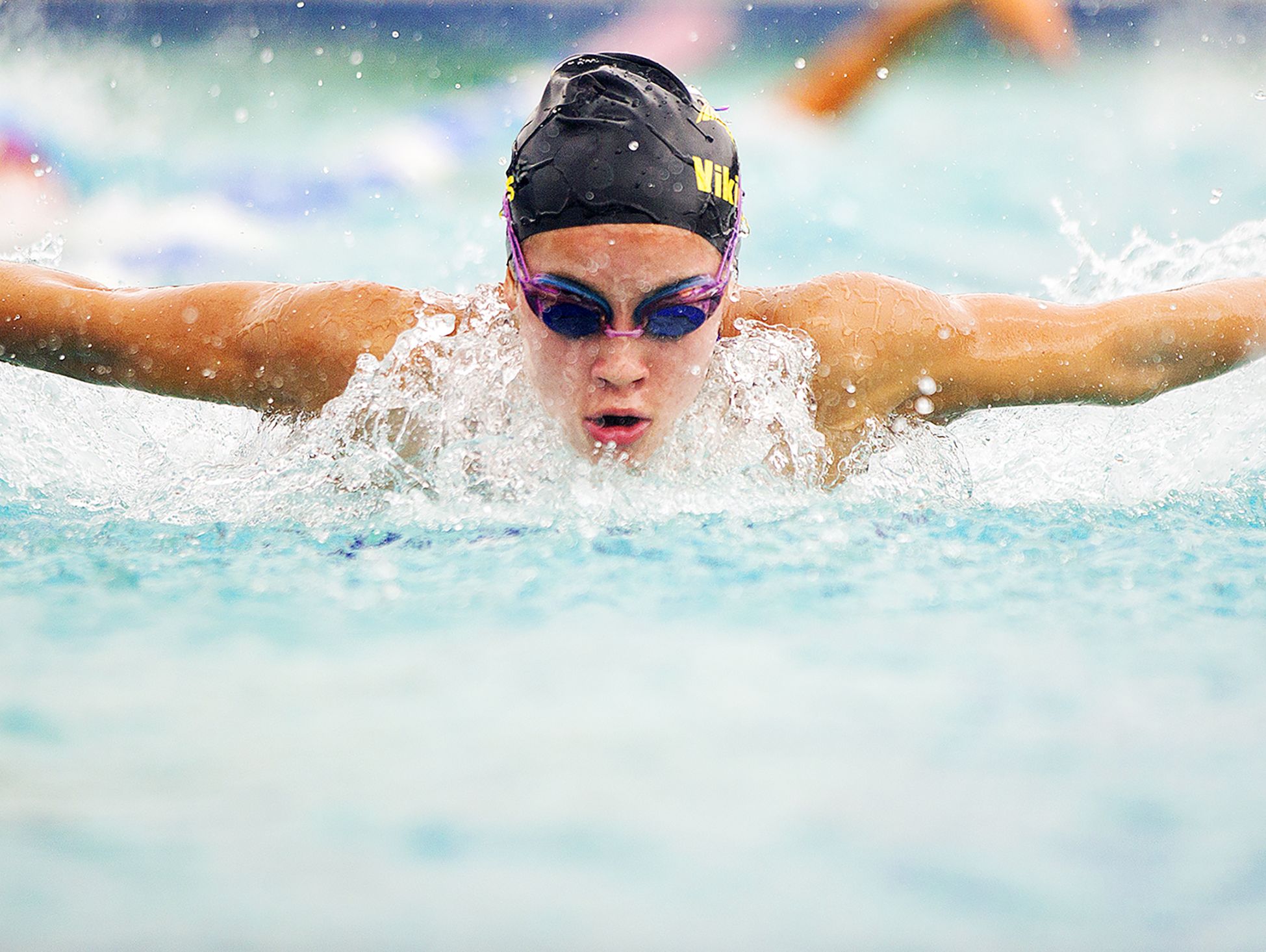 Bishop Verot High School's Shae Clifton, 17, practices Wednesday at the Fort Myers Aquatic Center. Clifton is among Southwest Florida's best high school swimmers.