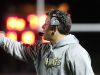 Clarkstown South head coach Mike Scarpelli during a Class AA football playoff game at with Mahopac at Clarkstown South Oct. 14, 2016.