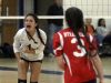 Alexandra Tuzzo of Byram Hills gets her team going after a winning point during the 13th Annual Panther Invitational volleyball tournament at Walter Panas High School Oct. 15, 2016.