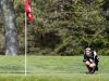 Lansing Catholic senior Alyssa Rodriguez sizes up the seventh green during the Div. 4 Girls Golf Finals October 15, 2016, at Forest Akers West at Michigan State University.
