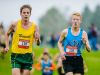 Lee Owens ,139, of Howell and Ethan Markey ,170, of Lansing Catholic pace each other during the Greater Lansing Cross Country championships Saturday October 15, 2016 at Ledge Meadows Golf Course in Grand Ledge. KEVIN W. FOWLER PHOTO