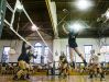 Tower hill's Alexandra Thomson leaps to spike the ball in the third game of Tower Hill's 3-0 win over Tatnall at Tower Hill School in Wilmington on Tuesday afternoon.