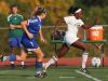 Clarkstown South and Pearl River played to a 0-0 tie in girl's soccer action at Clarkstown South High School in West Nyack Oct. 18, 2016.