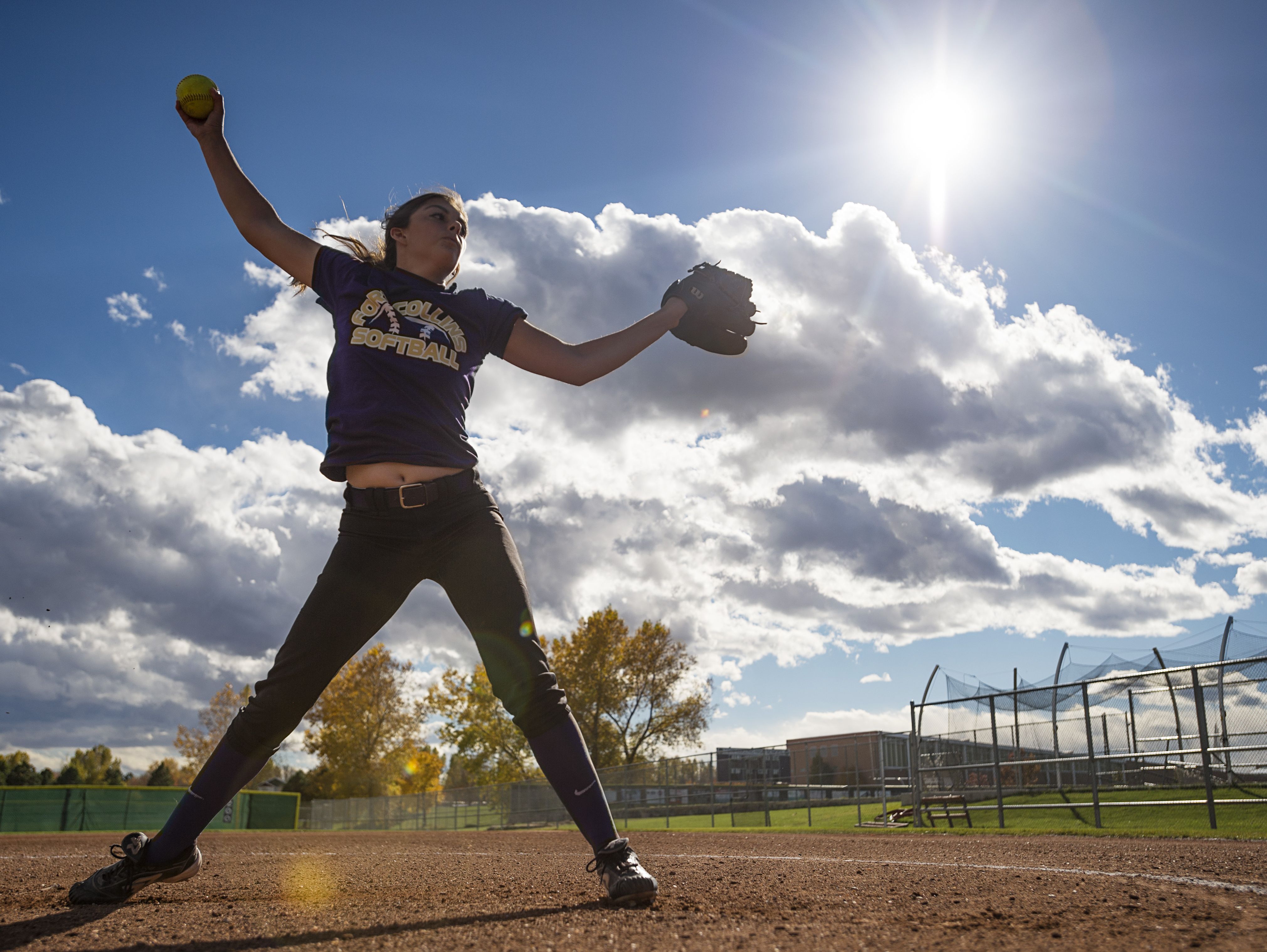 Fort Collins senior softball pitcher Ciana Curran and the Lambkins will compete for a state title this weekend.