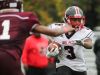William Penn running back Joe Greenwood runs the ball in the first quarter of the Colonial's 14-7 win over Concord Saturday.