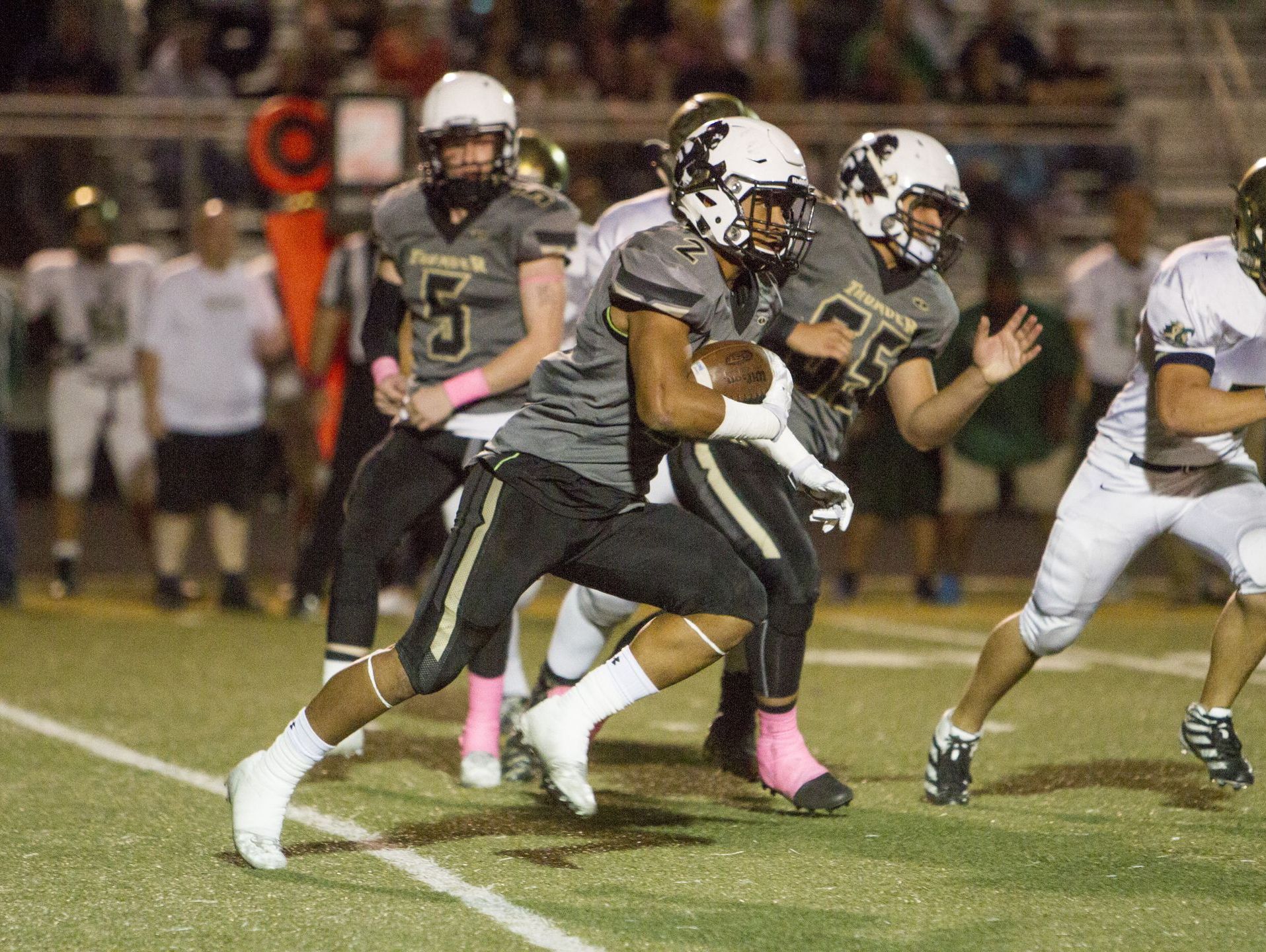 Desert Hills' Nephi Sewell suffered a season-ending neck injury last year, but has since made an amazing comeback to lead his team into the 3AA Playoffs this season.
